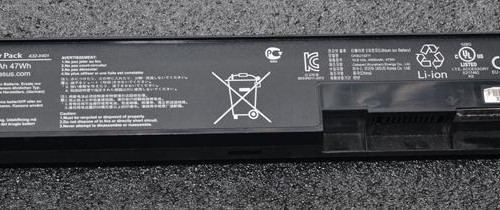 asus x501 laptop baterie acumulator original