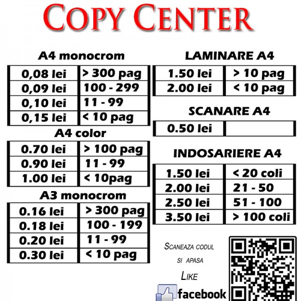 copy center botosani xerox copiere