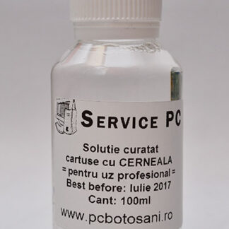 Solutie de curatat cartuse de cerneala sau capul de imprimare